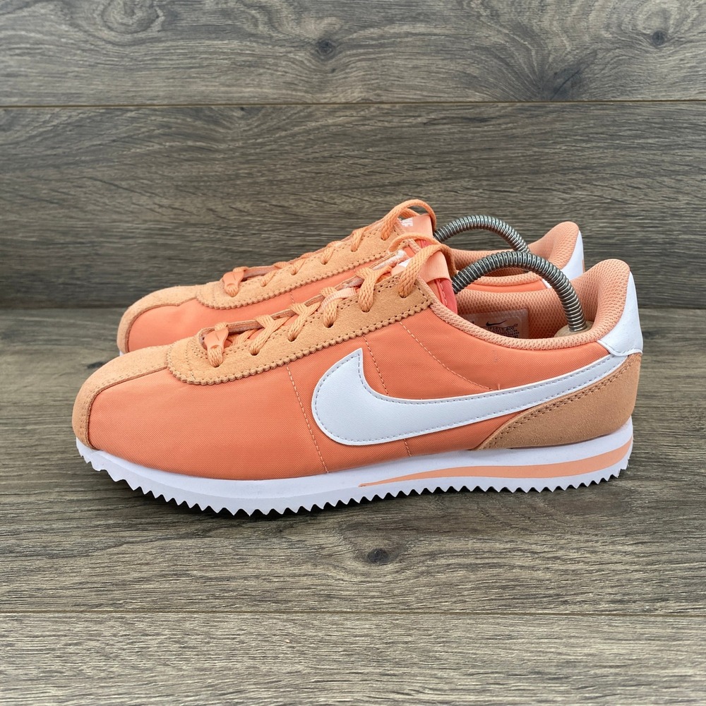 Nike Cortez Basic Orange‎ White Sneakers IF1615-800 Youth 5.5Y